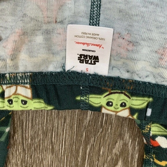 Hanna Andersson Women's Small The Mandalorian Star Wars Pajama Pants Holiday - Picture 6 of 6